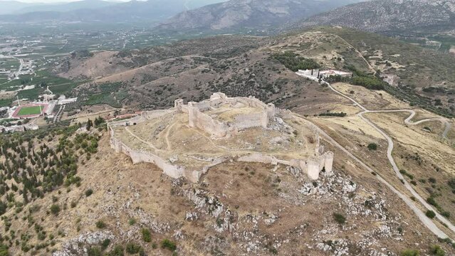 Larissa Castle Argos Peloponnese Region Greece