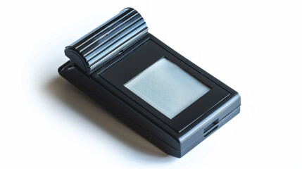 ATM card reader cleaning cards for maintaining card reader functionality isolated on white background