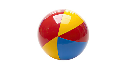 Fototapeta premium colorful children's ball on a transparent background