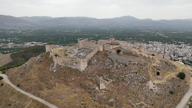 Larissa Castle Argos Peloponnese Region Greece