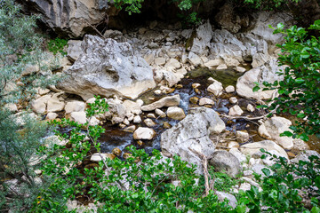 Horma Canyon in Kastamonu Turkey