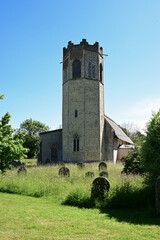 Naklejka premium All Saints' Church, Old Buckenham, Norfolk