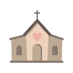 Church for the wedding ceremony