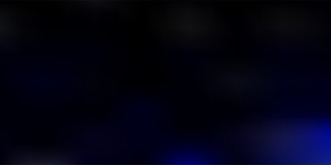 Dark blue vector blurred background.