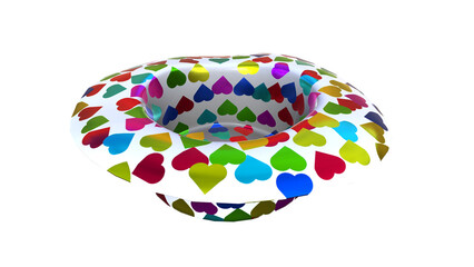 Party Hat V2 - 3d model render