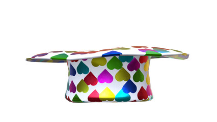Party Hat V2 - 3d model render