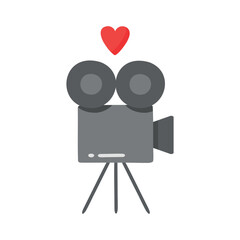 Video camera for wedding movie