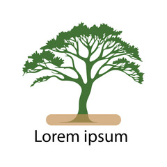 Obraz premium Tree Logo Vector Art, Icons, and Graphics.