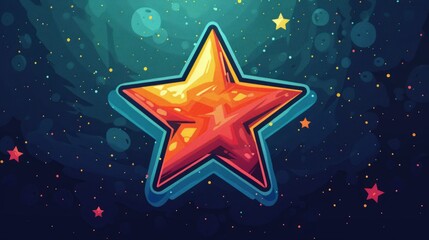 Pixel art star