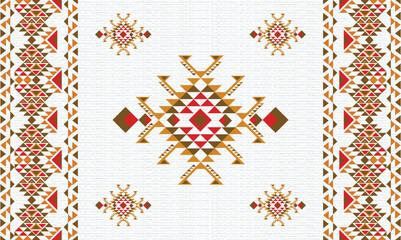 Tribal, Navajo, American, Aztec, Apache, Southwestern and Mexican ethnic fabric patterns suitable for fabrics, wrapping, backdrops, clothing, blankets, carpets, wovens, etc.
