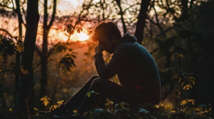 World Suicide Prevention Day. lonely people, unhappy people. human misfortune. people are depressed. people in a difficult situation