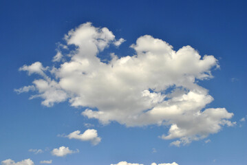 blue sky with clouds