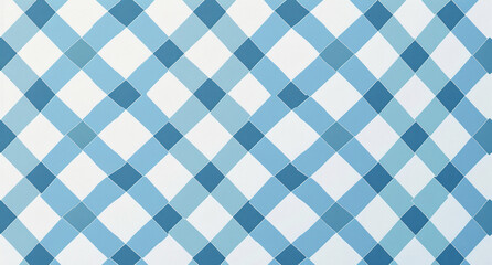 Blau weisser Hintergrund. Karierter Hintergrund Oktobefest Bayern. Grafisches Muster