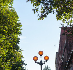 light on the street