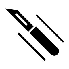 Vector Design Scalpel Icon Style