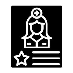 Vector Design Nurse Appreciation Icon Style