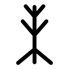 Vector Design Coat Rack Icon Style