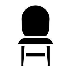 Vector Design Ghost Chair Icon Style