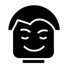 Vector Design Blissful Rave Icon Style