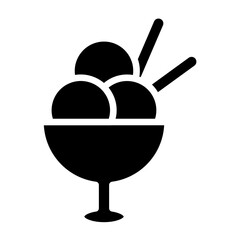 Vector Design Sorbet Symphony Icon Style