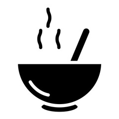 Obraz premium Vector Design Curry Canvas Icon Style