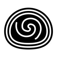 Vector Design Swiss Swirl Icon Style