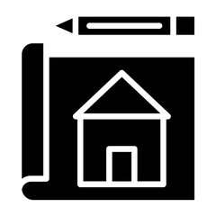 Vector Design Blueprint Icon Style