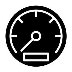Vector Design Speedometer Icon Style