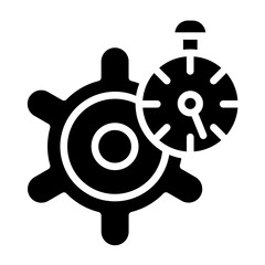 Obraz premium Vector Design Efficiency Icon Icon Style