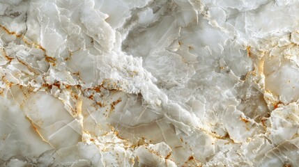 White marble texture with golden veins