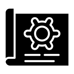 Vector Design Technical Drawing Icon Style