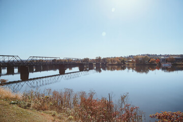 Harrisburg, Pensilvania,  Susquehanna river, Landscape