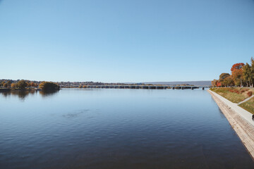 Harrisburg, Pensilvania,  Susquehanna river, Landscape