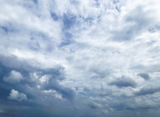 blue sky with clouds