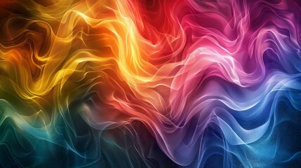 Obraz premium Abstract colorful swirls