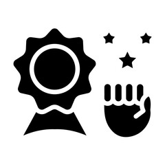 Vector Design Confidence Emblem Icon Style