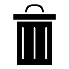 Vector Design Waste Bin Icon Style