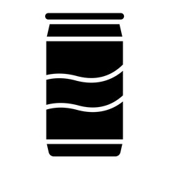 Vector Design Aluminum Can Icon Style