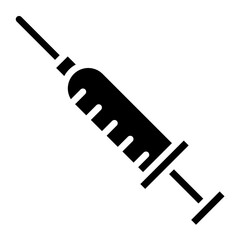 Vector Design Syringe Icon Style