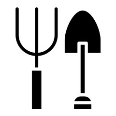 Vector Design Garden Tools Icon Style