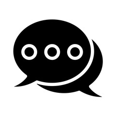 Vector Design Live Chat Icon Style