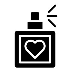 Obraz premium Vector Design Perfume Icon Style