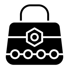 Vector Design Handbag Icon Style