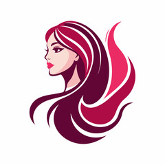 vector-template-abstract-logo-for-woman-salons-and 