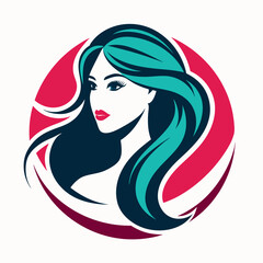 vector-template-abstract-logo-for-woman-salons-and 