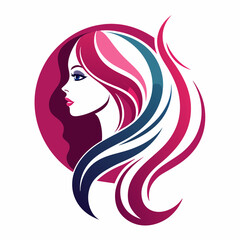 vector-template-abstract-logo-for-woman-salons-and 