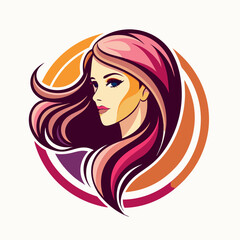 vector-template-abstract-logo-for-woman-salons-and 