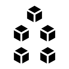 Vector Design Building Blocks Icon Style