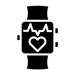Vector Design Fitness Tracker Icon Style