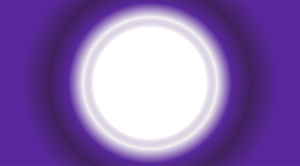 Circular Gradient Frame with Purple or Violet Background.